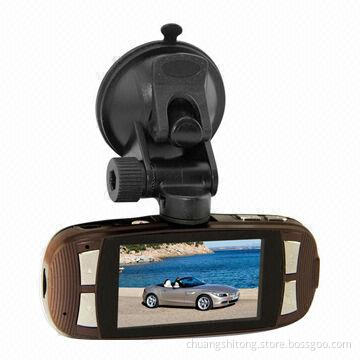 Real 1,080 Pixels Carcam HD Car DVR with 3MP, 2.7-inch LCD, 120 Degrees Angle